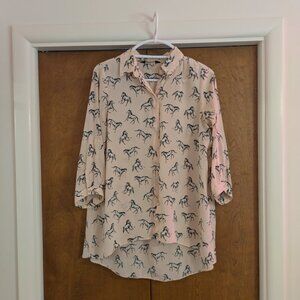 🦄 Pink Pony Blouse